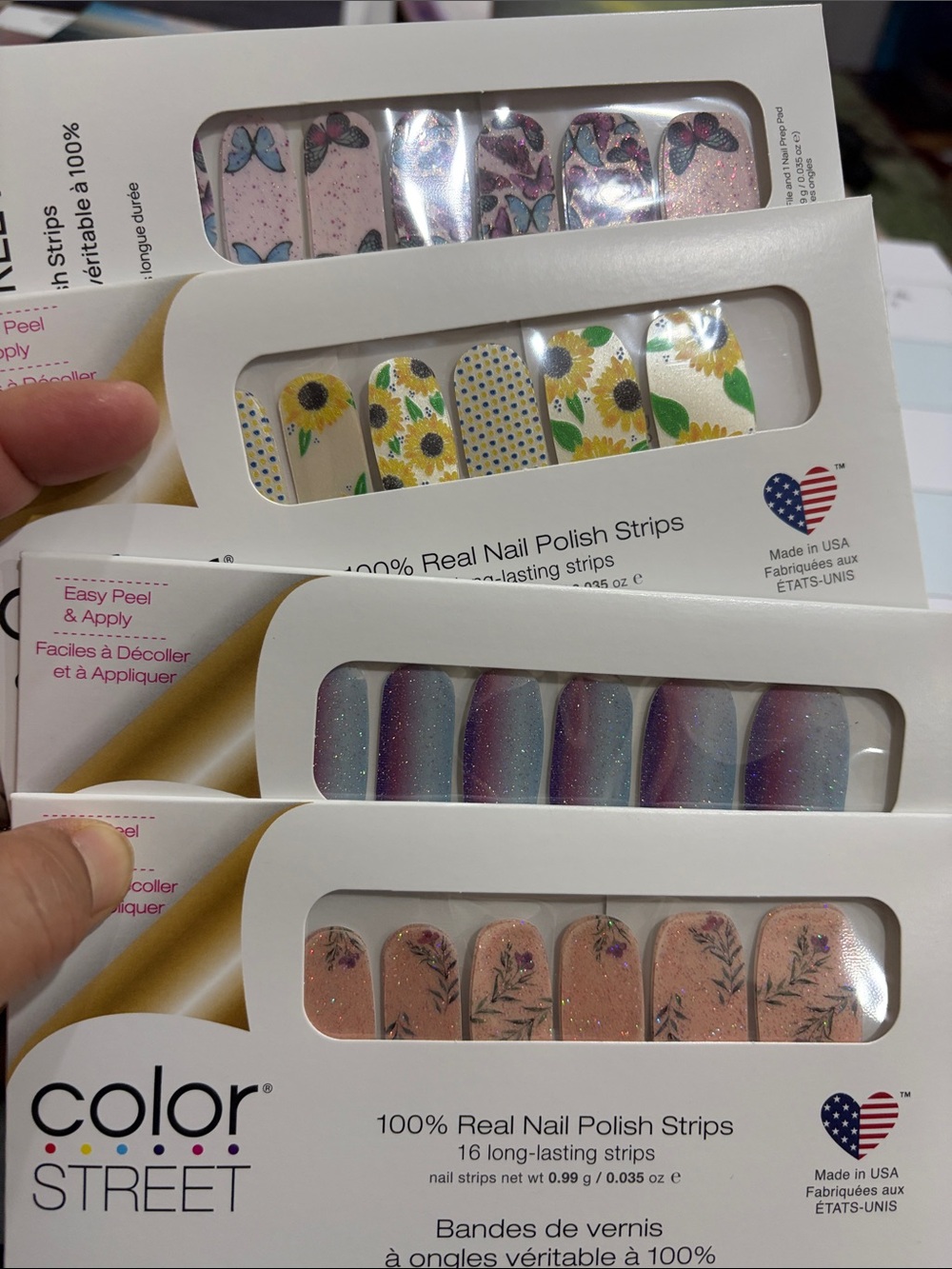 Nail Polish Strips color street bundle set